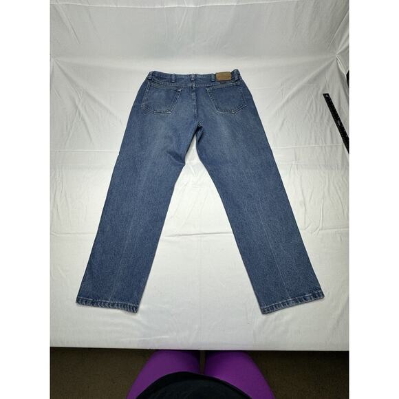 Wrangler 20X Men's Straight Leg Western Jeans - Size Tag Missing (Meas 36x30) - Picture 2 of 5